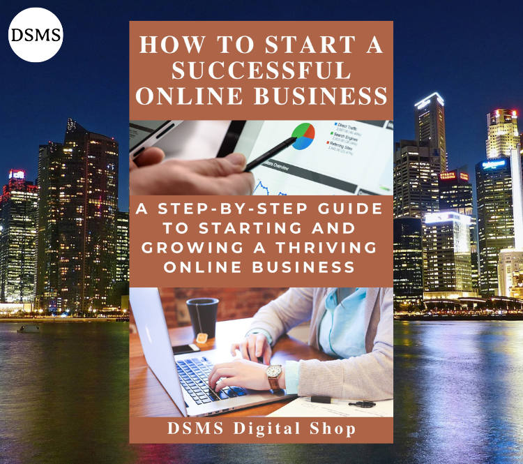 How to Start a Successful Online Business eBook DSMS Digital Shop Texas